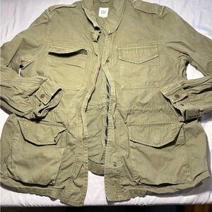 GAP Olive Green Utility Jacket